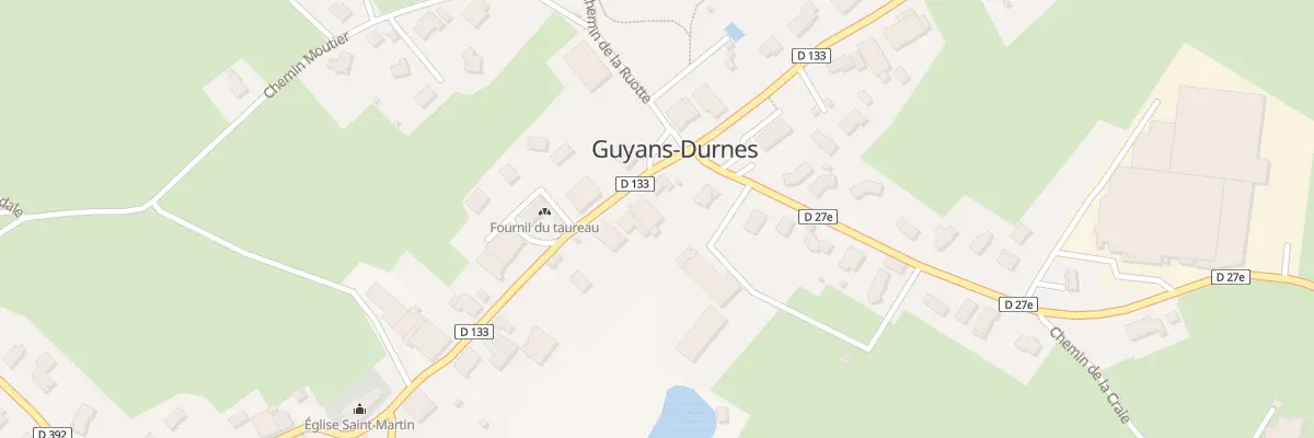 Plan du 22 Rue des Saint Martin à Guyans-Durnes