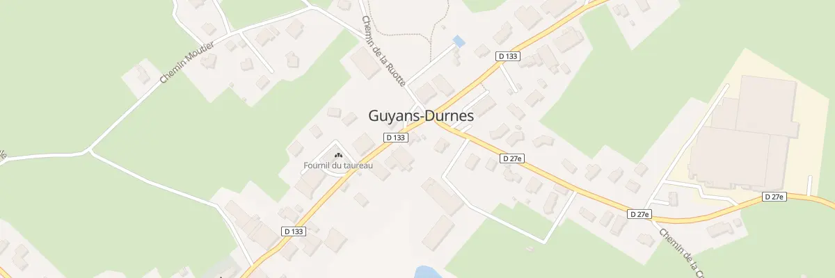 Plan du 24 Rue des Saint Martin à Guyans-Durnes