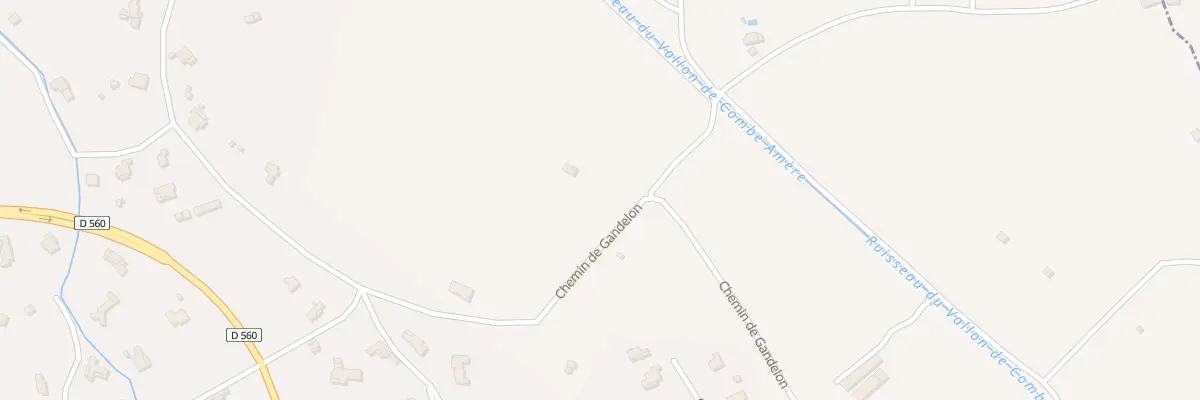 Plan du 9999 Gandelon à Salernes