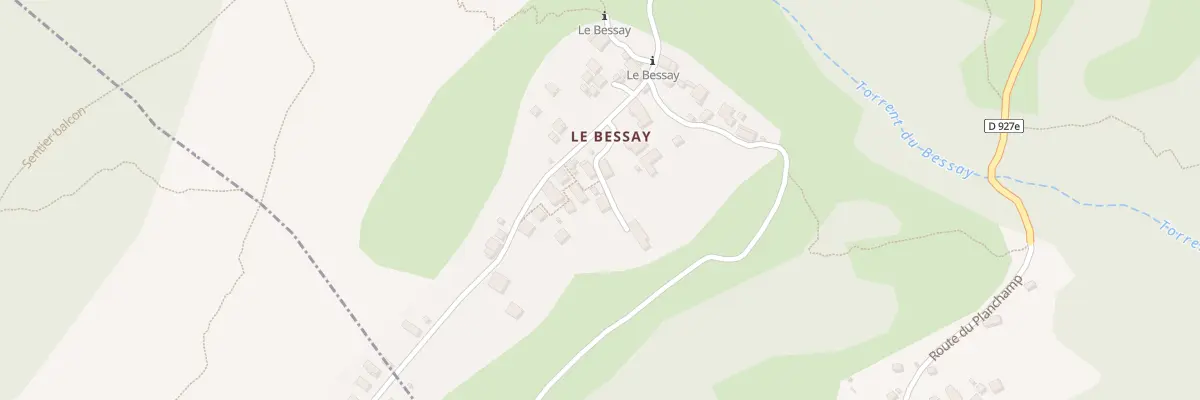 Plan du 60 Che de l’Evion à Saint-Alban-des-Villards