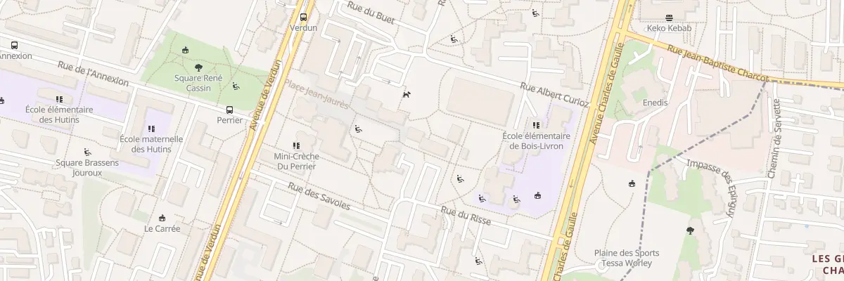 Plan du 7 Pl du Jumelage Gaggenau Anne à Vallières-sur-Fier