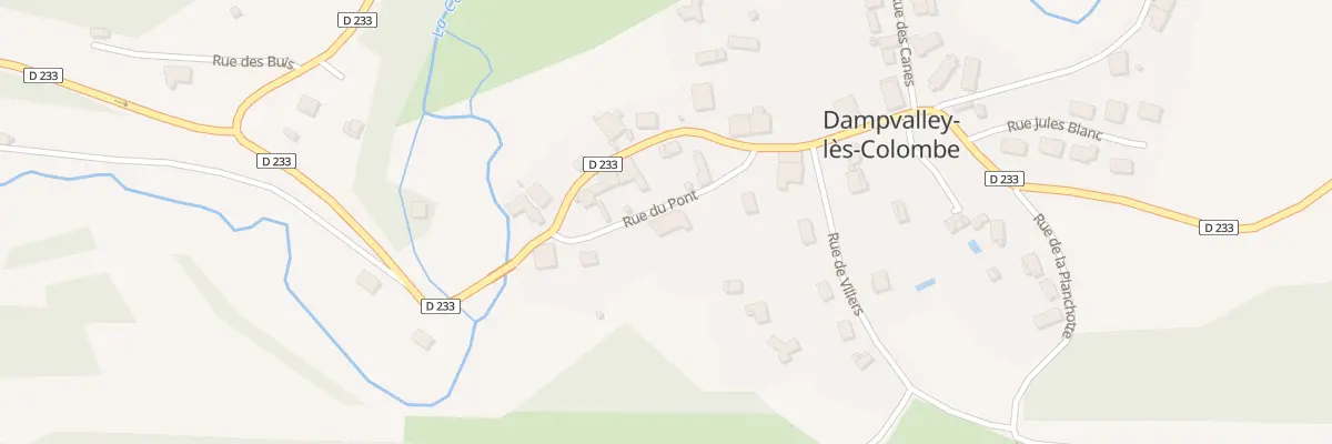 Plan du 6 Rue du Pont à Dampvalley-lès-Colombe
