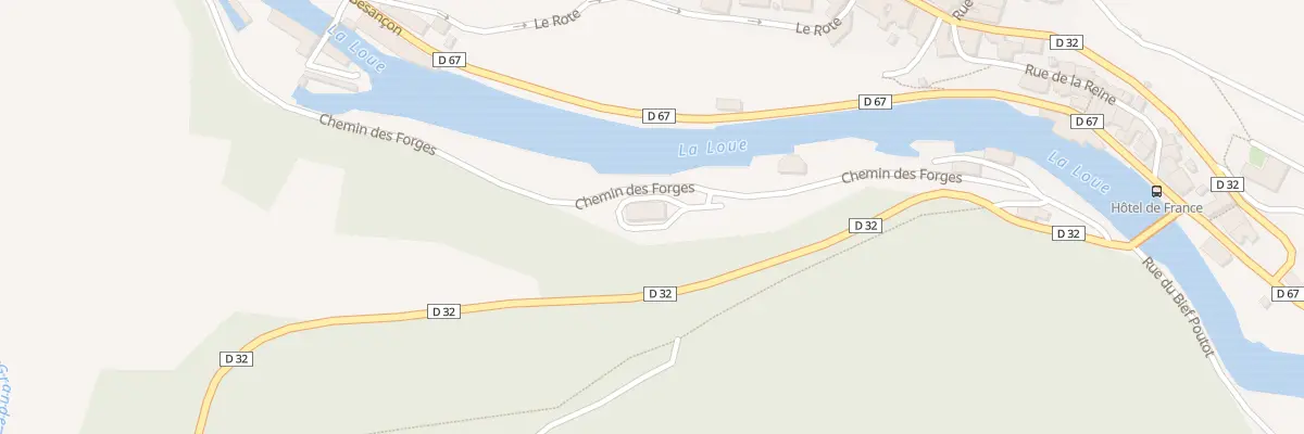 Plan du 5 Che des Forges à Lods