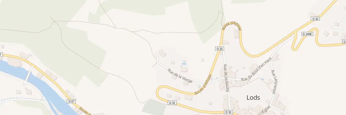 Plan du 6 Rue de la Vierge à Lods