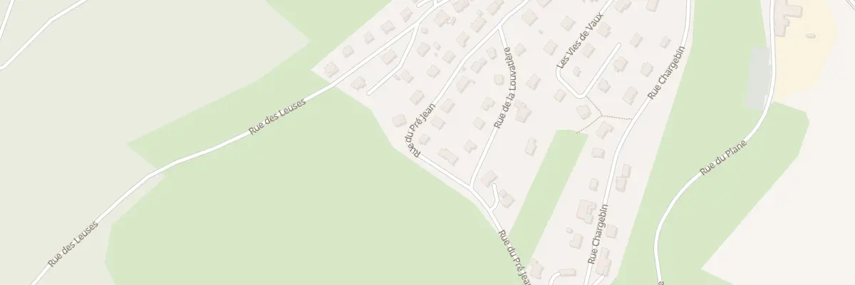 Plan du 15 Rue de la Louvatière à Vaux-et-Chantegrue