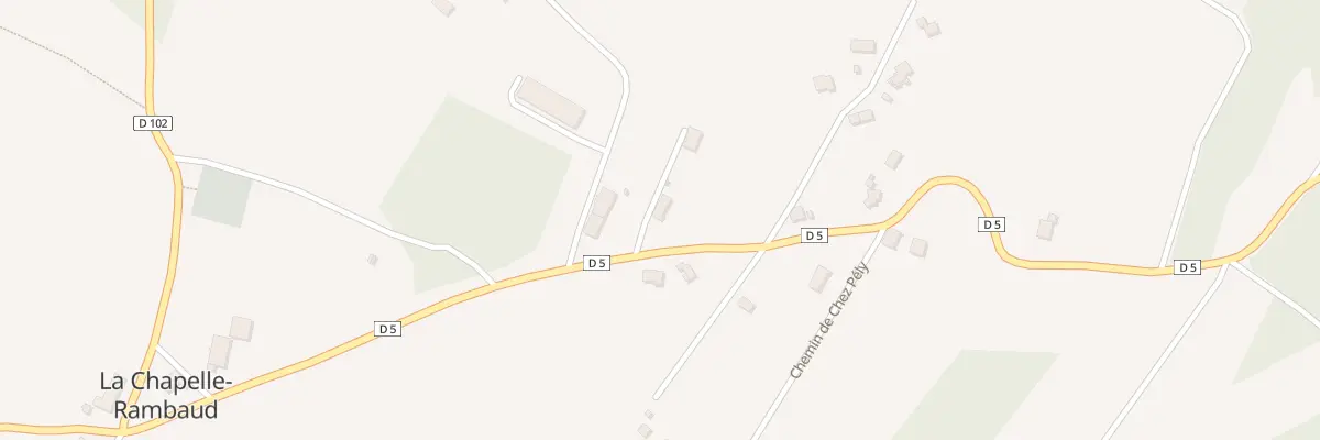 Plan du 243 Rte de la Roche-sur-Foron à La Chapelle-Rambaud
