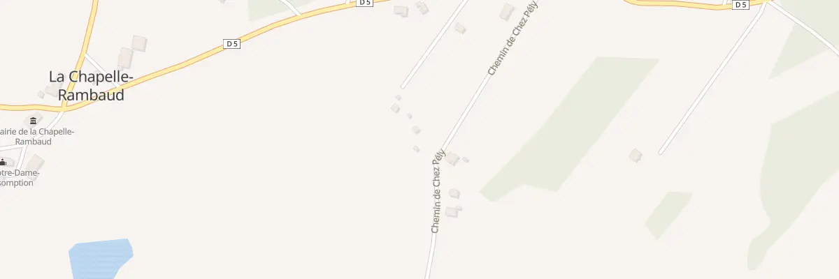 Plan du 238 Che de Chez Pely à La Chapelle-Rambaud