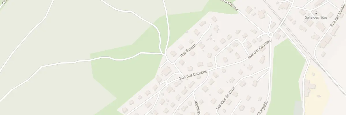 Plan du 1 Rue Essarts à Vaux-et-Chantegrue