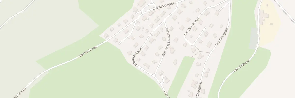 Plan du 11 Rue du Pré Jean à Vaux-et-Chantegrue