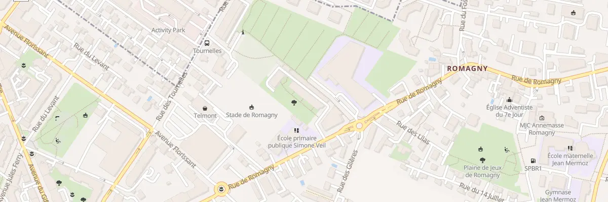 Plan du 49C Rue de Romagny à Annemasse