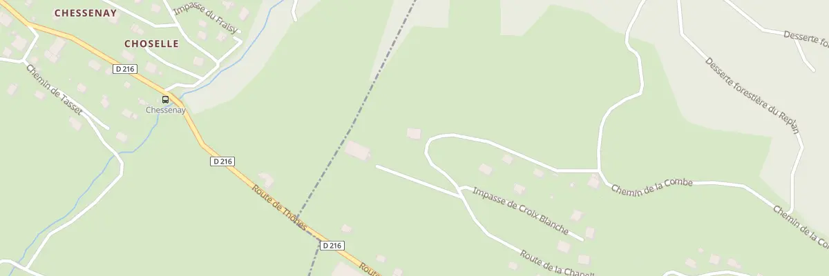 Plan du 471 Rte de la Chapelle de Charvex à La Balme-de-Thuy