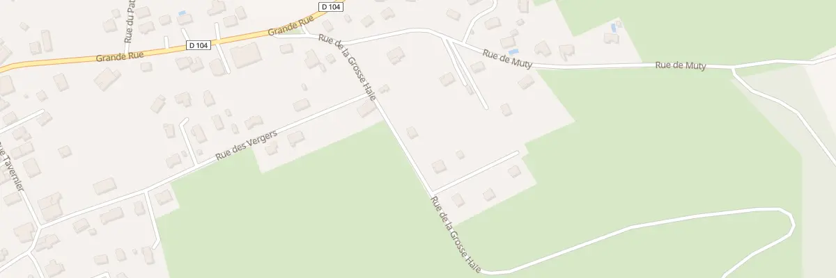 Plan du 5237 Rue de la Grosse Haie à Naisey-les-Granges