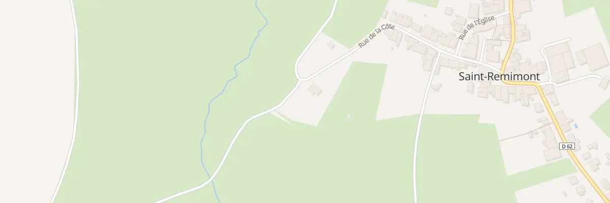Plan du 21 Rue de la Côte à Saint-Remimont