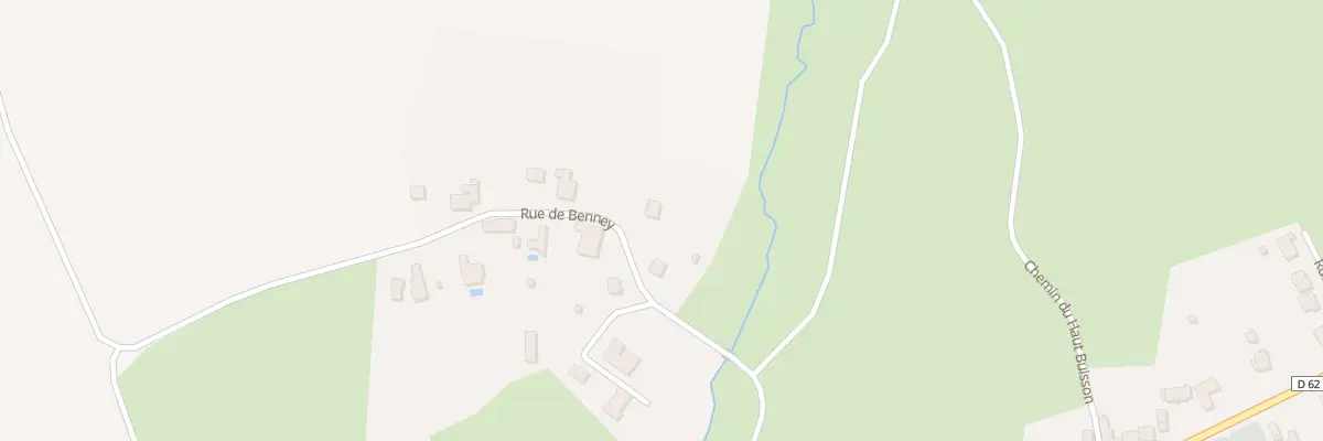 Plan du 5000F Rue de Benney à Saint-Remimont