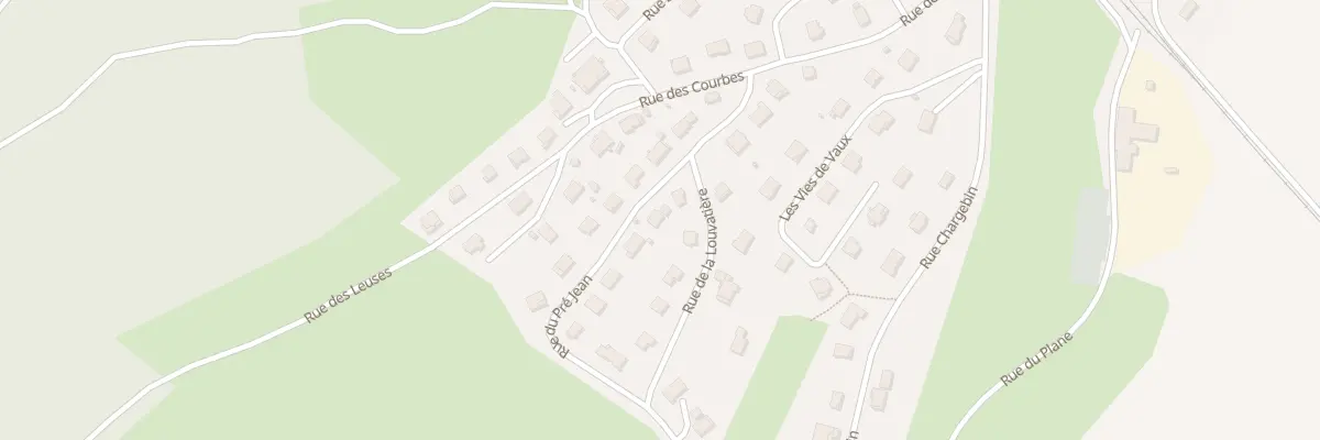 Plan du 7 Rue du Pré Jean à Vaux-et-Chantegrue