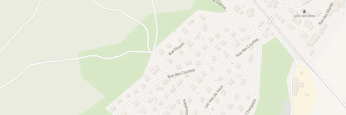 Plan du 2 Rue Essarts à Vaux-et-Chantegrue