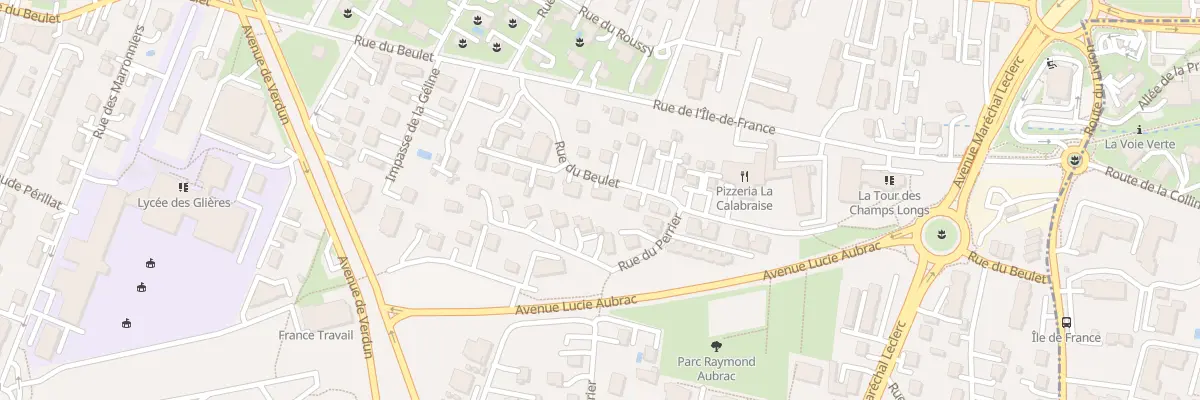 Plan du 62 Rue du Beulet à Annemasse