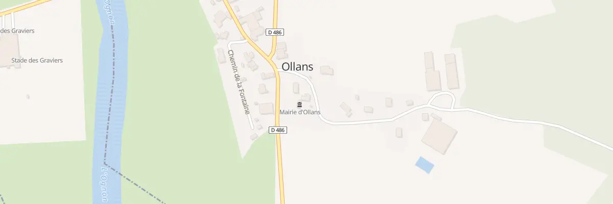 Plan du 4 Rue des Vignottes à Ollans