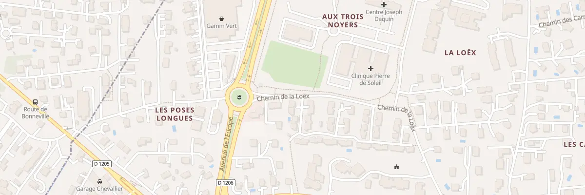 Plan du 71 Che de la Loex à Vétraz-Monthoux