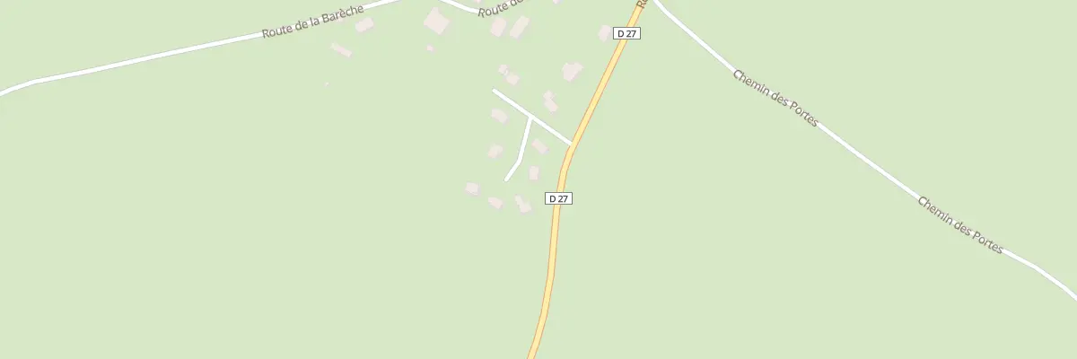 Plan du 1 Imp aux Planches à Voires