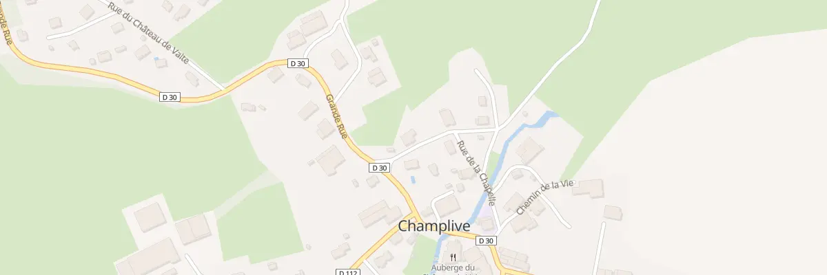 Plan du 1 Rue de la Chapelle à Champlive