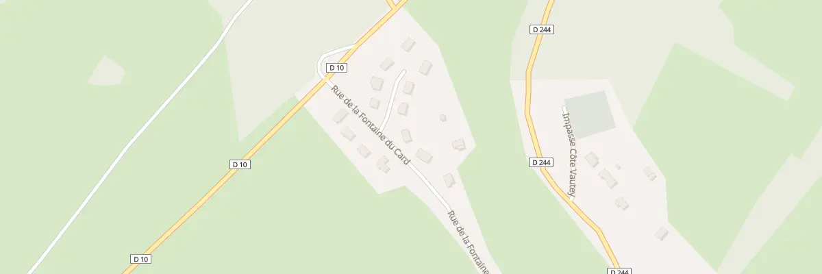 Plan du 2 Imp les Chatelaines à Ainvelle