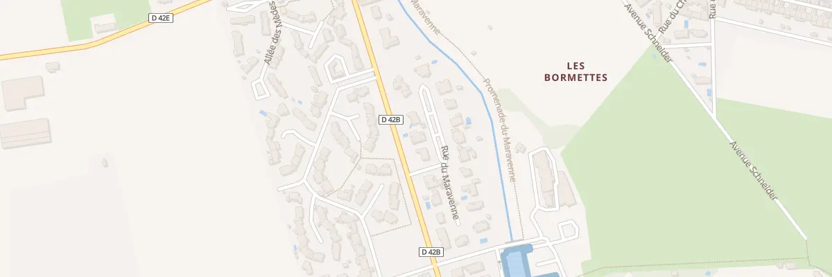 Plan du 77 Rue du Maravenne à La Londe-les-Maures