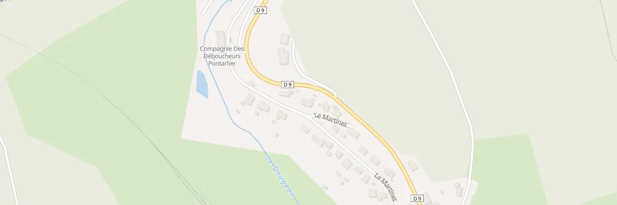 Plan du 16 Le Martinet à Vaux-et-Chantegrue