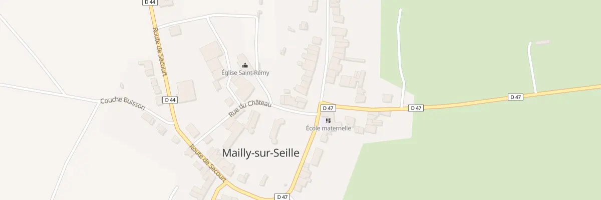 Plan du 3 Rue de Vaux à Mailly-sur-Seille