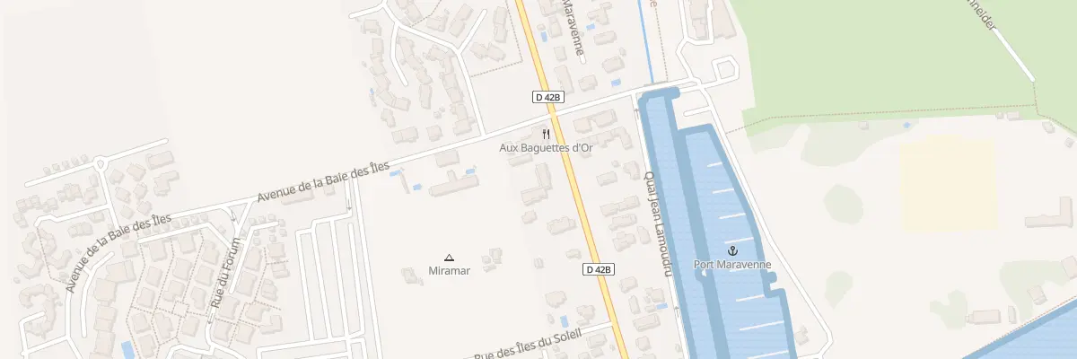 Plan du 940 Bd Louis Bernard à La Londe-les-Maures