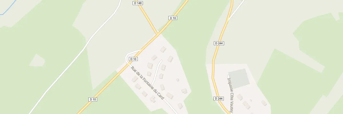 Plan du 8 Imp les Chatelaines à Ainvelle
