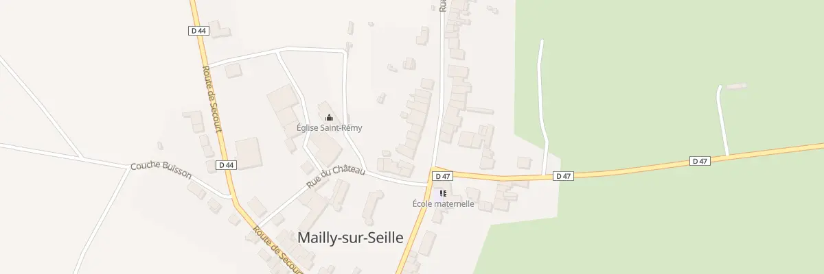 Plan du 9 Rue de Vaux à Mailly-sur-Seille