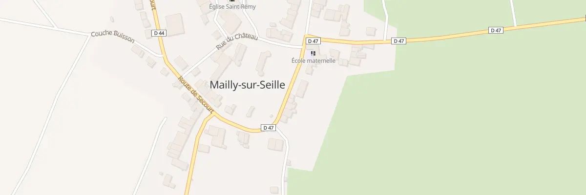 Plan du 7 Rue de Mont à Mailly-sur-Seille