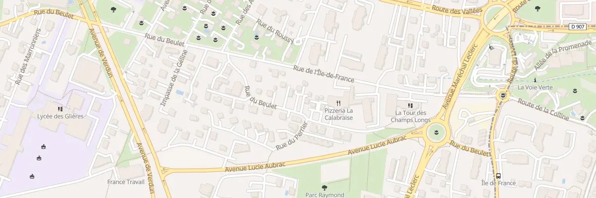 Plan du 69 Rue du Beulet à Annemasse