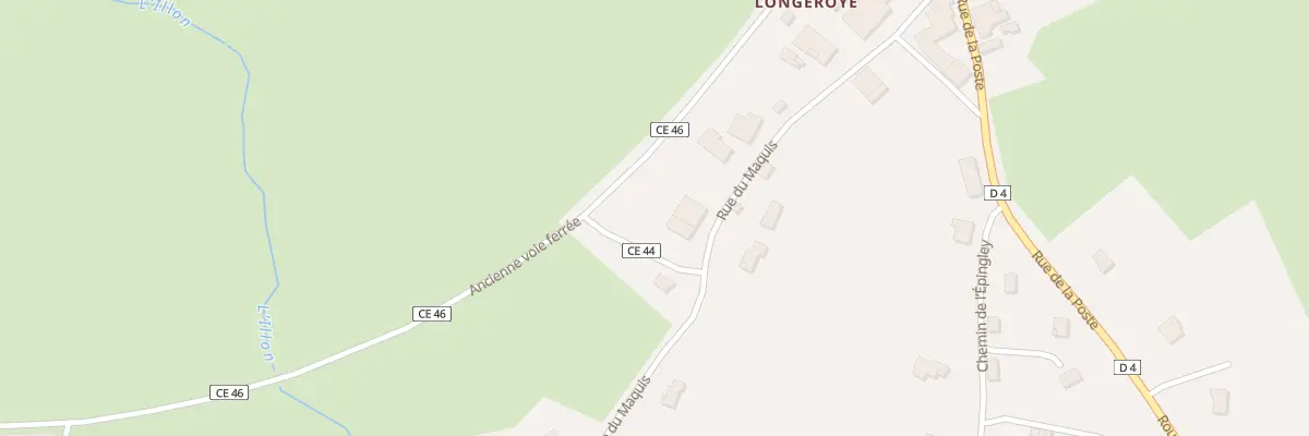 Plan du 262 Rue du Maquis à Harol