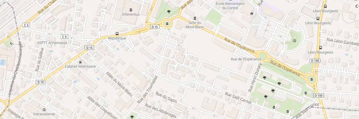 Plan du 10 Rue paul doumer à Ville-la-Grand