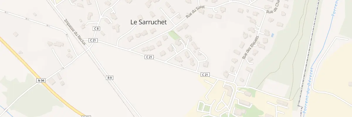 Plan du 5213 Lot Saruchet à Montgardin