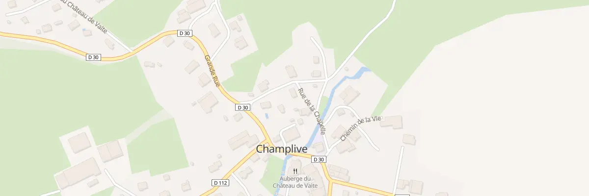 Plan du 2 Rue de la Chapelle à Champlive