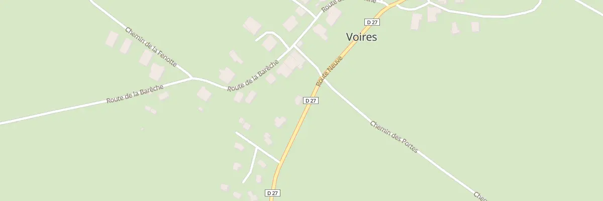 Plan du 5015 Au Village à Voires