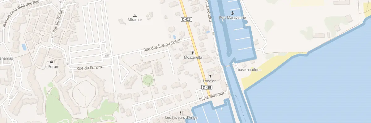 Plan du 1160 Bd Louis Bernard à La Londe-les-Maures