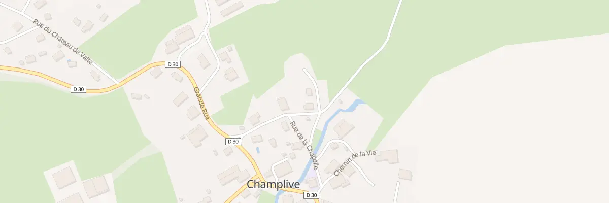 Plan du 5 Rue de la Chapelle à Champlive