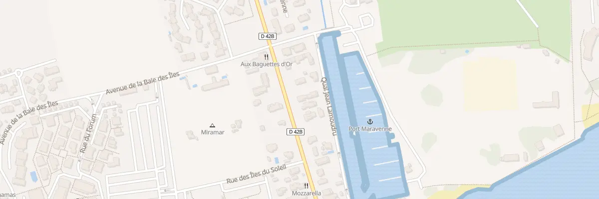Plan du 991 Bd Louis Bernard à La Londe-les-Maures