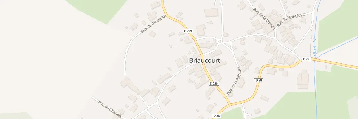 Plan du 6 Rue du Contour à Briaucourt