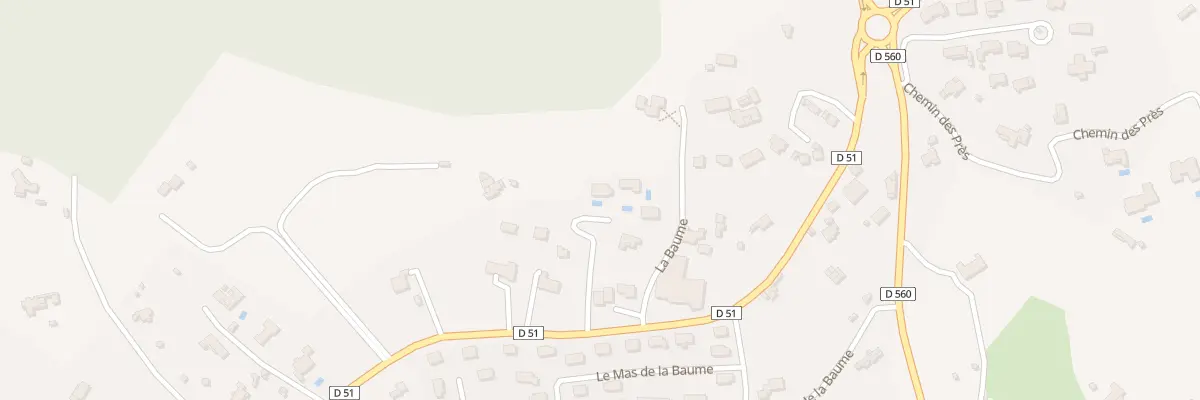 Plan du 454 Rte de Villecroze à Salernes