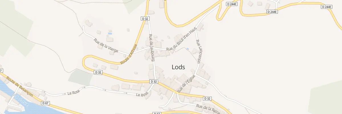 Plan du 10 Rue du Bout d’En Haut à Lods