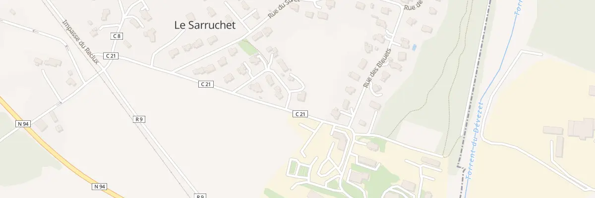 Plan du 19 Rue du Chapeau de Napoleon à Montgardin