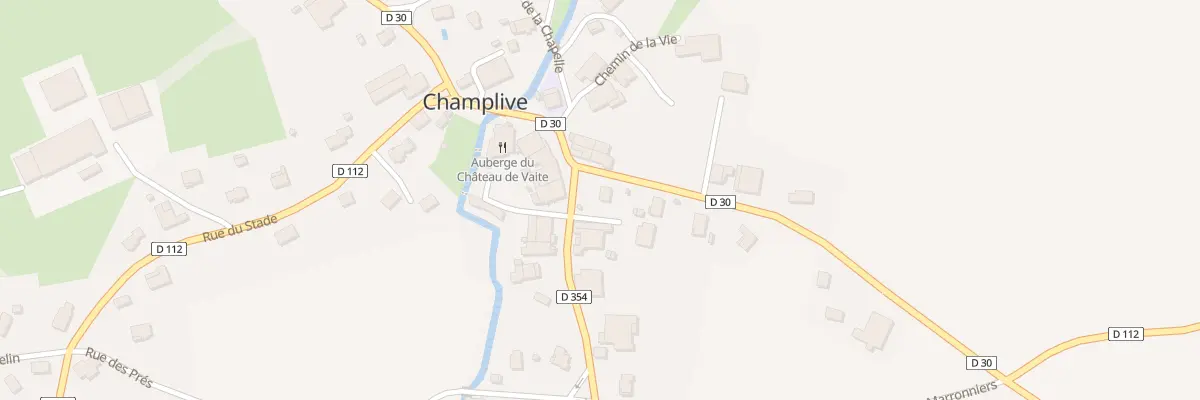 Plan du 9 Gr Grande Rue à Champlive