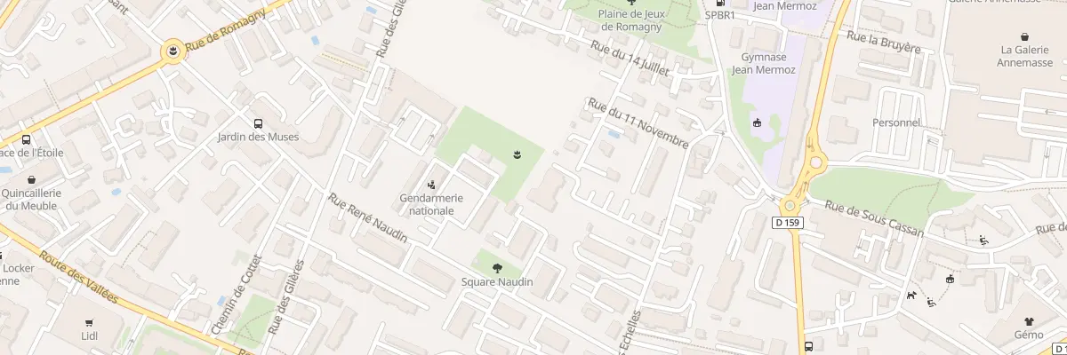 Plan du 15B Rue des Échelles à Annemasse