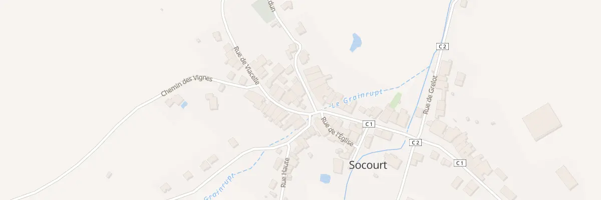Plan du 21 Rue de Verdun à Socourt