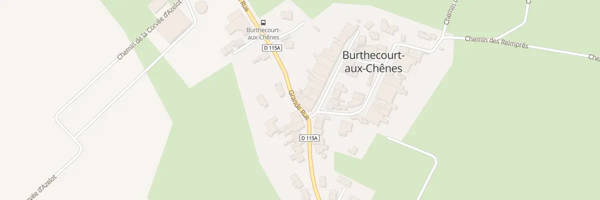 Plan du 5 Grande Rue à Burthecourt-aux-Chênes